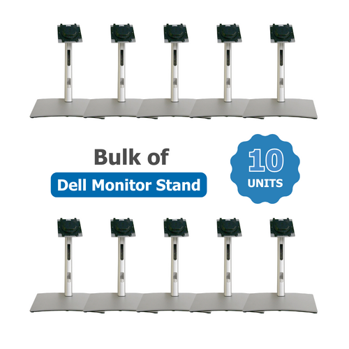 Bulk of 10x Dell U3421WE Curved Monitor Stand - Height Adjustable, Fits 34" Screen