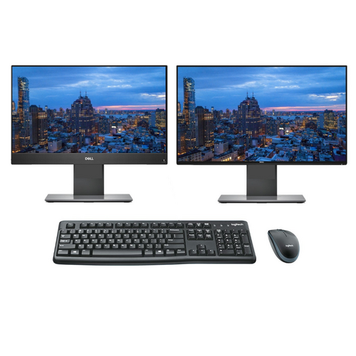 Dell OptiPlex 7460 24" All-in-One Bundle Desktop i7-8700 16GB RAM + 2nd Monitor Windows 11