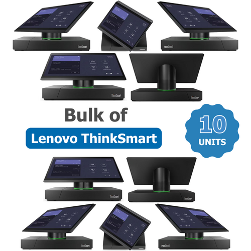 Bulk of 10x Lenovo ThinkSmart HUB 500 11" i5-7500T 128GB 8GB RAM Windows 11 IoT Touchscreen