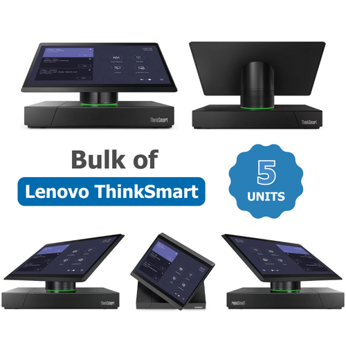 Bulk of 5x Lenovo ThinkSmart HUB 500 Touch 11" i5-7500T 8GB RAM - Windows 11 IoT