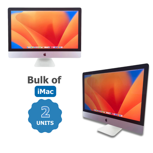 Bulk of 2x Apple iMac 27" A1419 Retina 5K i7-7700K 4.2GHz 16GB RAM 1TB Fusion (Mid-2017)