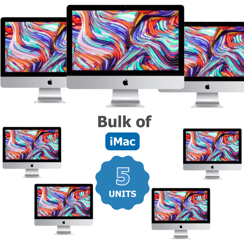 Bulk of 5x Apple iMac A1418 21" (Mid 2017) All-in-One i5-7360U 2.3GHz 8GB RAM 256GB SSD Ventura