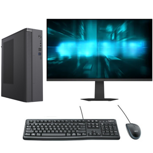 Windows 11 Desktop PC Bundle Intel i5 16GB RAM SSD+HDD + NEW 24" 120Hz Monitor