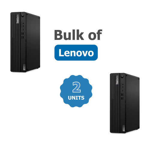 Bulk of 2x Lenovo M75s Gen 2 SFF Desktop AMD Ryzen 7 Pro (8-core) 16GB RAM Radeon Vega