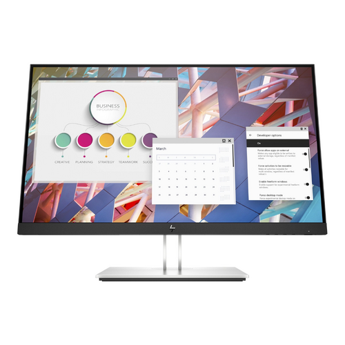 HP E24 G4 24" FHD Ergonomic Monitor Display - 1080p IPS 60Hz - Eye-Ease Low Blue Light