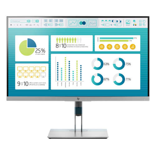 HP EliteDisplay E273 27" Full HD IPS W-LED Monitor Display (1920 x 1080) at 60Hz