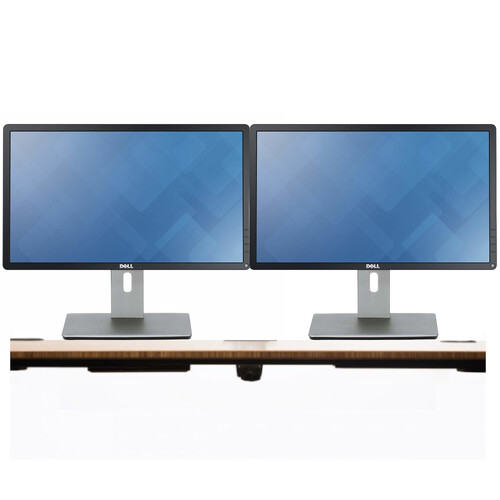 Dual Dell 24" Professional Monitor P2414H LCD Full HD (1920x1080) DisplayPort