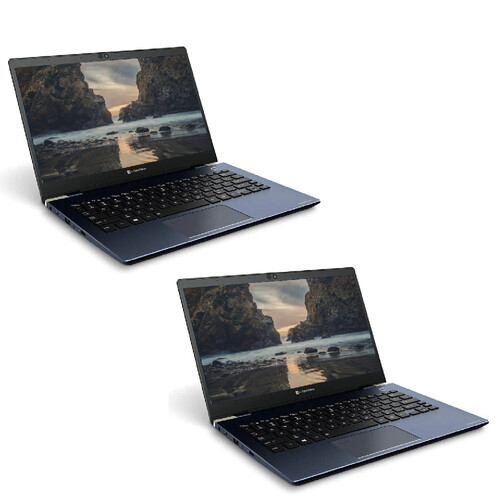 Bulk of 2x Toshiba Portege X30-E FHD 13.3" Laptop i5-8250U 3.4GHz 8GB RAM 256GB NVMe Windows 11
