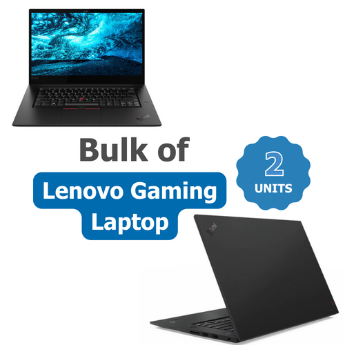 Bulk of 2x Lenovo X1 Extreme Gen 2 15" Gaming Laptop i7-9750H 32GB RAM 4GB GTX 1650
