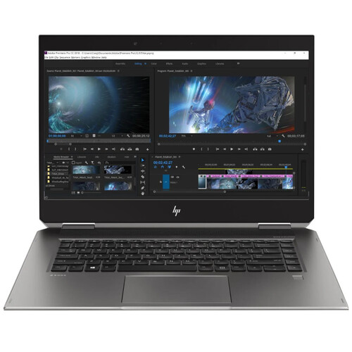 HP ZBook Studio X360 G5 15" Touch 4K Laptop Xeon E3-2186M 6-Core 32GB RAM Quadro P1000