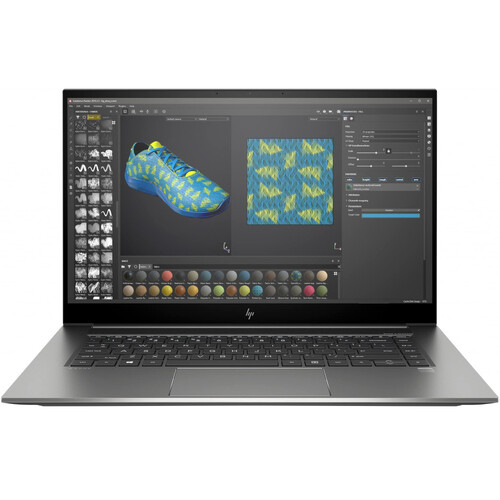 HP ZBook Studio G7 15" 4K Touch Laptop i7-10850H 6-Core Up to 5.1GHz 4GB Quadro T2000