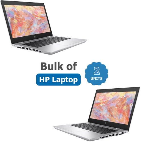 Bulk of 2x HP ProBook 640 G5 14" Laptop i5-8365U 4.1GHz 256GB 8GB RAM Windows 11
