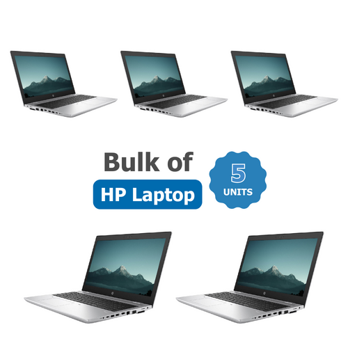 Bulk of 5x HP ProBook 650 G4 15.6" FHD Laptop i5-8250U 256GB 8GB RAM Windows 11