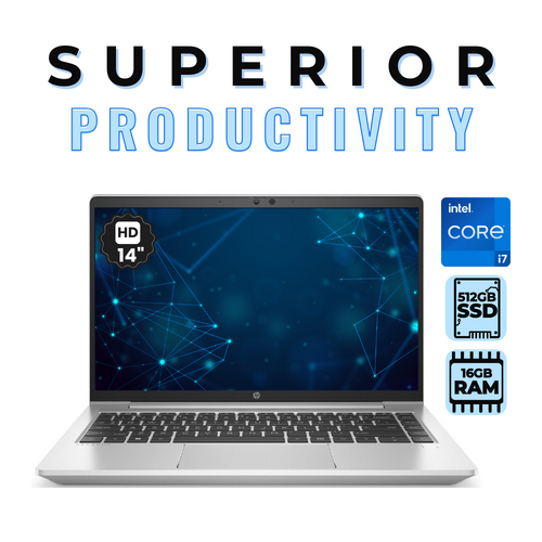 HP ProBook 440 G8 14" HD Laptop i7-1165G7 4.7GHz 512GB SSD 16GB RAM - Windows 11