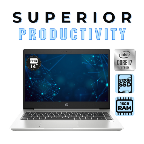 HP ProBook 440 G7 14" FHD Laptop i7-10510U 4.9GHz 512GB SSD 16GB RAM Windows 11