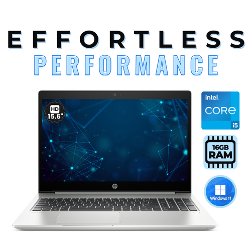 HP ProBook 450 G6 HD 15" Laptop i5-8265U 3.9Ghz 256GB SSD 16GB RAM Windows 11