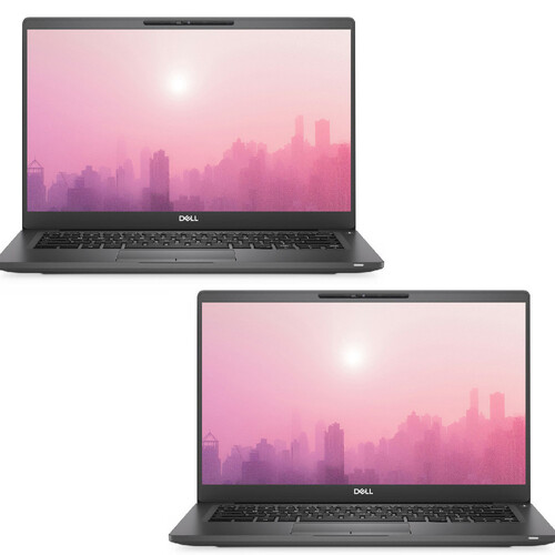 Bulk 2x Dell Latitude 7400 14" HD Laptop i7-8665U 1.9GHz 16GB RAM 512GB NVMe Win11