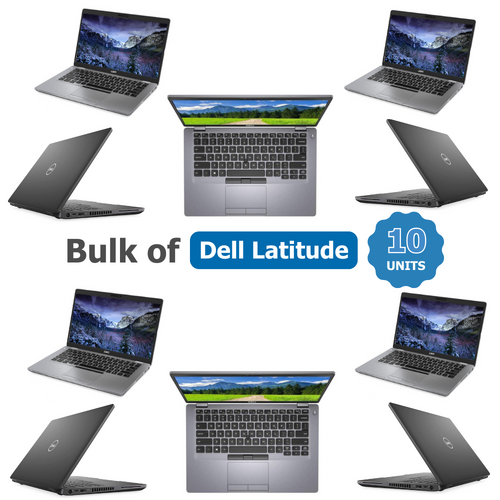 Bulk of 10x Dell Latitude 5410 14" FHD Laptop i5-10310U 4.4Ghz 256GB 16GB RAM