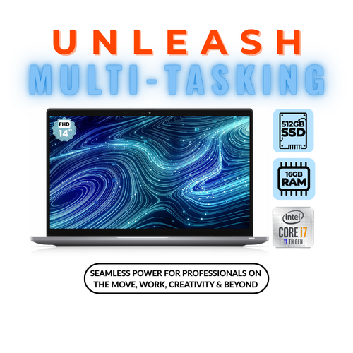 Dell Latitude 7420 14" Touchscreen Laptop i7-1185G7 512GB 16GB RAM Windows 11