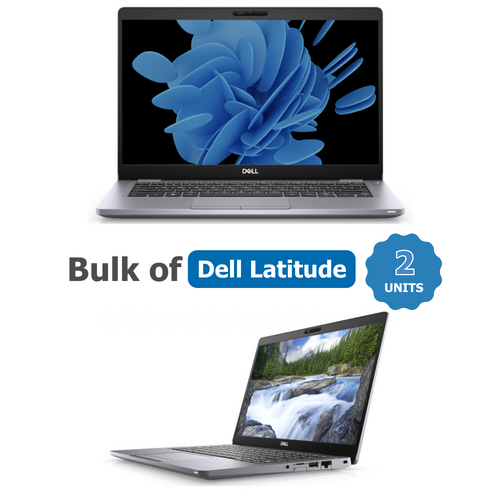 Bulk of 2x Dell 5310 13" FHD Touch Laptop i7-10610U 4.9GHz 256GB 16GB RAM 4G LTE Windows 11