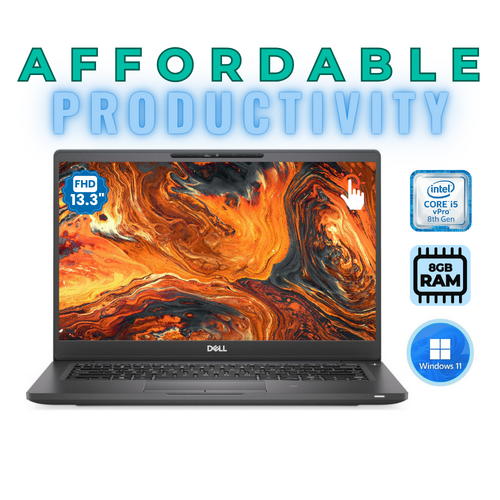 Dell Latitude 5300 13.3" Touch Laptop i5-8365U 4.1GHz 256GB 8GB RAM 4G LTE Win 11