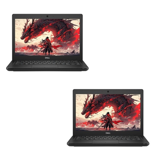 Bulk of 2x Dell Latitude 5290 12" HD Laptop i5-8350U 3.6GHz 256GB 16GB RAM Windows 11
