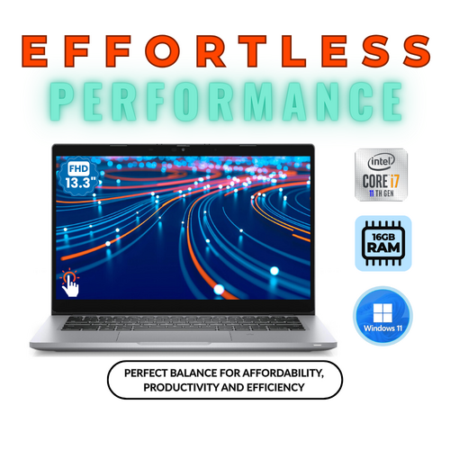Dell Latitude 5320 13" FHD Touch Laptop i7-1185G7 256GB SSD 16GB RAM Windows 11