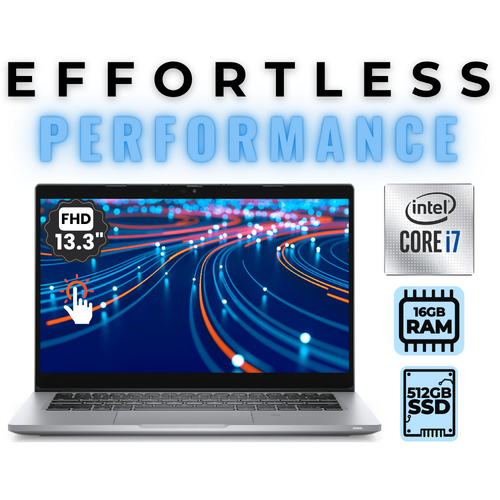 Dell Latitude 5320 13" FHD Touch Laptop i7-1185G7 512GB SSD 16GB RAM Windows 11