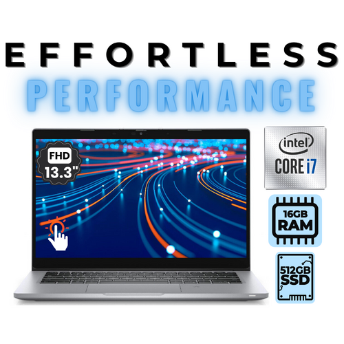 Dell Latitude 5320 13" FHD Touch Laptop i7-1185G7 512GB SSD 16GB RAM Windows 11