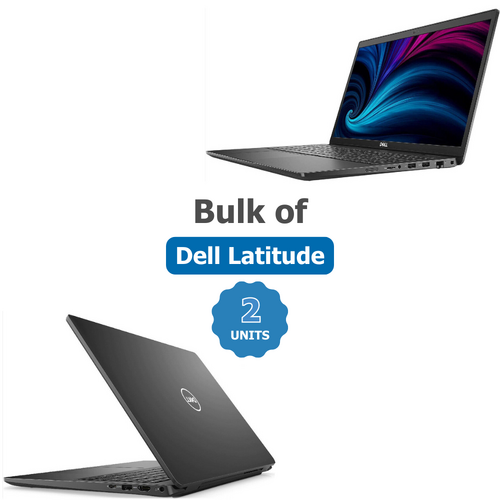 Bulk of 2x Dell Latitude 3520 FHD 15" Laptop i7-1165G7 4.7GHz 256GB SSD 32GB RAM Windows 11