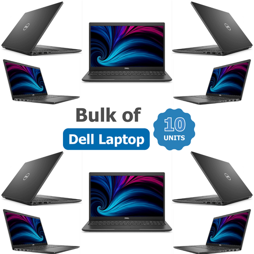 Bulk of 10x Dell Latitude 3520 FHD 15" Laptop i7-1165G7 4.7GHz 256GB 16GB RAM Windows 11