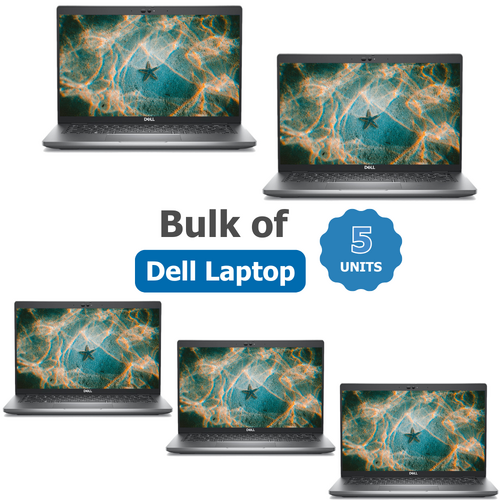 Bulk of 5x Dell Latitude 5430 14" FHD Touch Laptop i7-1265U 10-cores 256GB 16GB RAM 4G LTE
