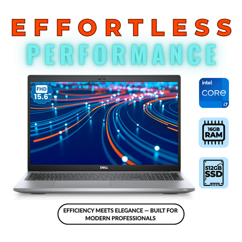 Dell Latitude 5520 15" FHD Laptop i7-1165G7 4.7GHz 512GB 16GB RAM Windows 11