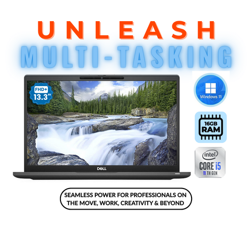 Dell Latitude 7320 13" Laptop i5-1145G7 4.4GHz 256GB 16GB RAM 4G LTE Windows 11