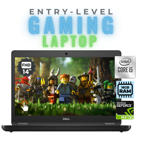 Dell Latitude 5490 14" Gaming Touch Laptop i5-8350U 16GB RAM 256GB SSD 2GB MX130 - Windows 11