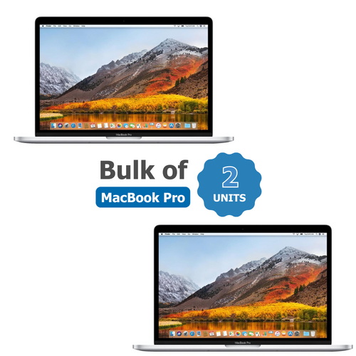 Bulk of 2x Apple MacBook Pro 13" A1989 i7-8569U 2.8GHz 16GB RAM 512GB Touch-bar (2019)