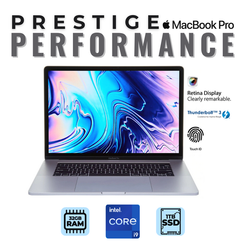 Apple MacBook Pro 16" A2141 (2019) i9-9980HK 8-Cores 2.4GHz 1TB 32GB RAM 8GB Graphics