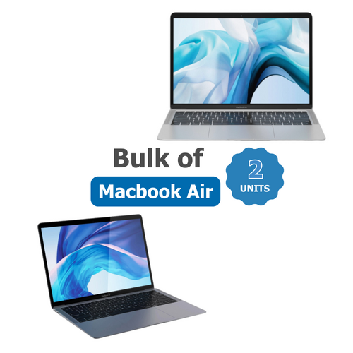 Bulk of 2x Apple MacBook Air 13" A1932 (Late 2018) i5-8210Y 3.6Ghz 512GB 8GB RAM Sonoma