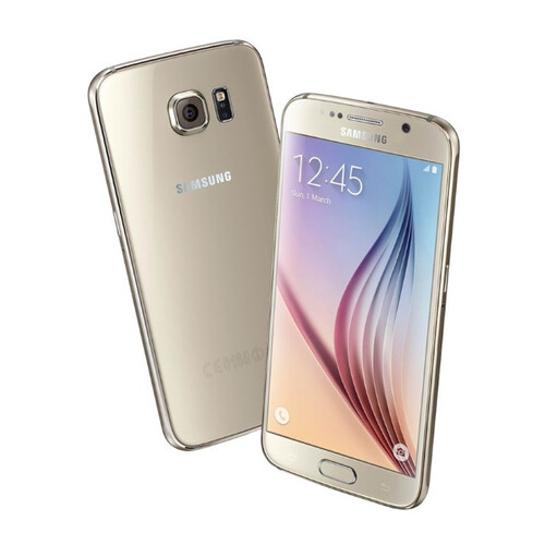 Samsung Galaxy S6 SM-G920I 5.1in. 32GB Unlocked Smartphone - Gold Platinum