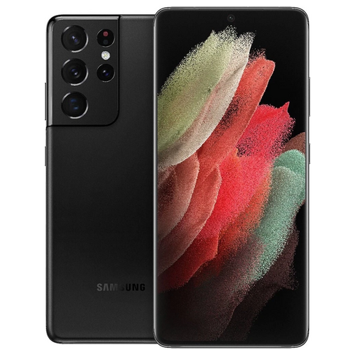 Samsung Galaxy S21 Ultra 5G SM-G998U - 128GB - 6.8in Phantom Black Smartphone (Unlocked)