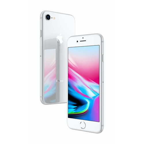 Apple iPhone 8 - 256GB - Silver (Unlocked) A1863 (CDMA + GSM) Smartphone