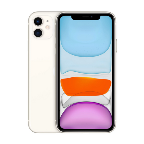 Apple iPhone 11 - 64GB - White (Unlocked) A2221 (CDMA + GSM) Smartphone