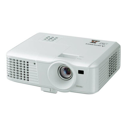 Mitsubishi EW330U Projector, WXGA (1280 x 800), 3000 Lumens,  1.3:1 Zoom
