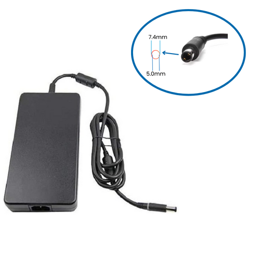 Genuine Dell 240W AC Power Adapter (PA-9E / GA240PE1-00) 19.5V (12.3A) Barrel Tip 7.4* 5.0mm