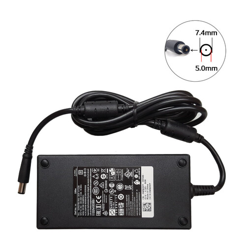 Genuine Dell 130W Laptop Charger for XPS 15 9000s, Precision 5000s, Alienware 15 R3-series