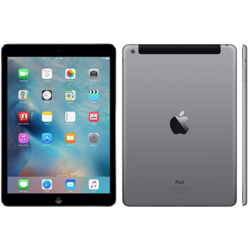  Apple iPad Air 1st Gen. 64GB, Wi-Fi + Cellular (Unlocked), 9.7in - Space Grey Tablet