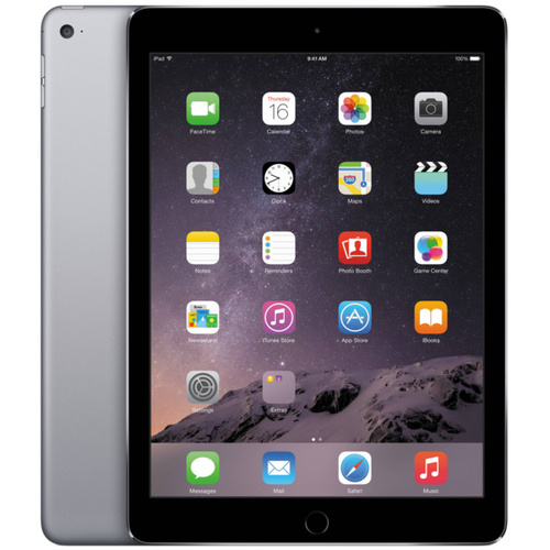 Apple iPad Air 2 16GB, Wi-Fi, 9.7in - Space Grey (AU Stock) (Grade B)