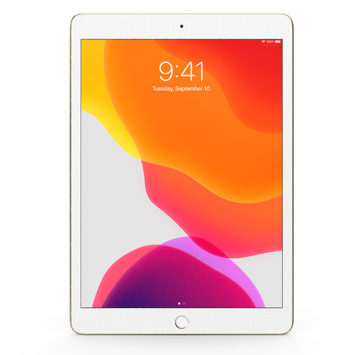 Apple iPad 7th Gen. A2198, 128GB, Wi-Fi + Cellular (Unlocked) 10.2in - Gold Tablet