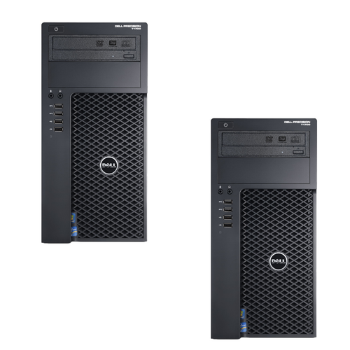 Bulk of 2x Dell T1700 Workstation Tower Xeon E3-1220v3 3.1GHz 8GB RAM 256GB SSD+HDD Quadro K600