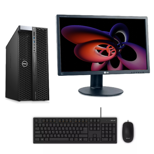 Dell Gaming Bundle Tower Beast Xeon/i7 Quad-core 16GB 1TB SSD 12GB GTX Titan + 24" Monitor